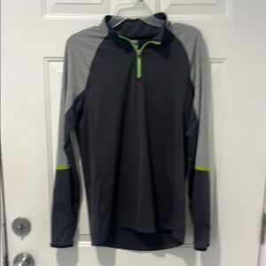 Champion Lightweight Gray and Black Shirt